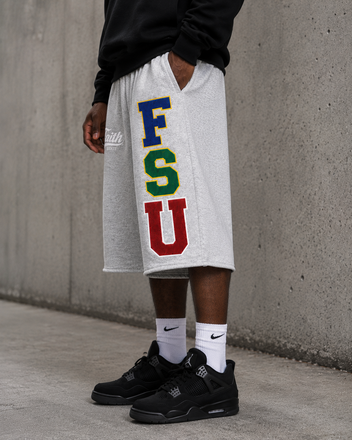 FSU Varsity Shorts Grey