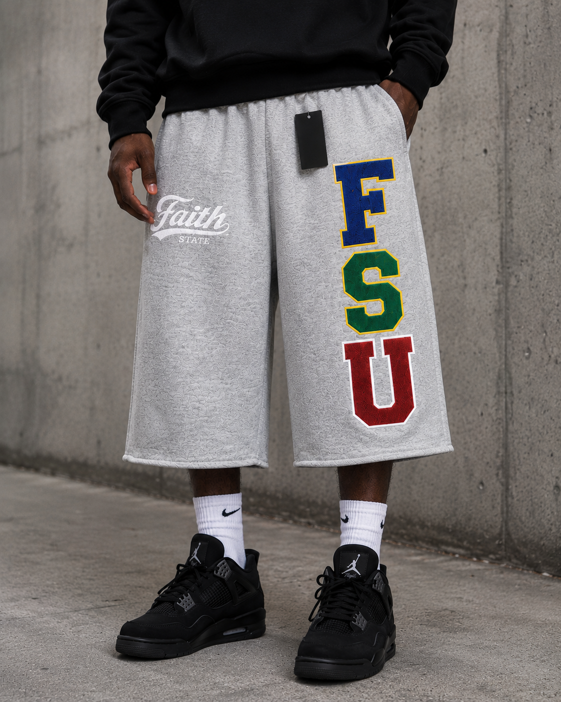 FSU Varsity Shorts Grey
